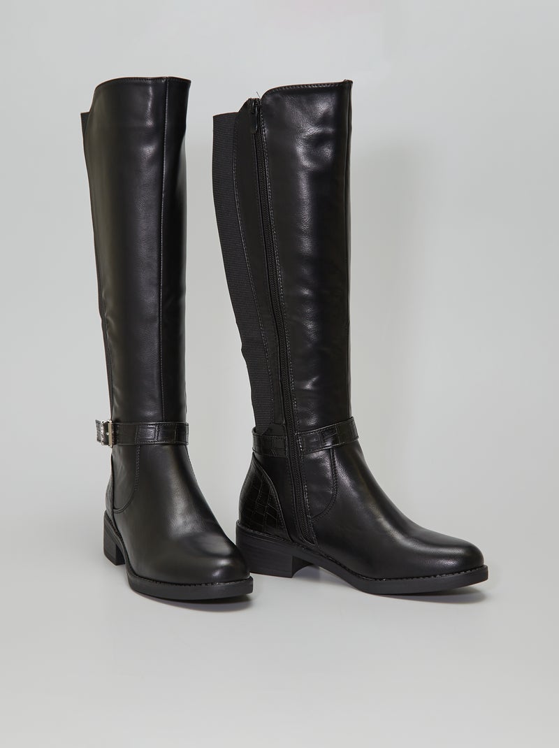 Botas altas NEGRO - Kiabi
