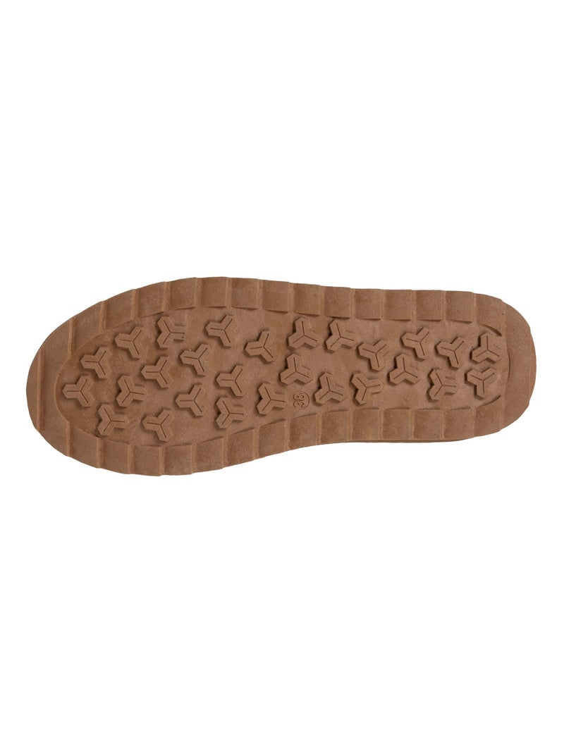 Botas alto, comodidad de espuma con memoria  Isotoner Camel - Kiabi