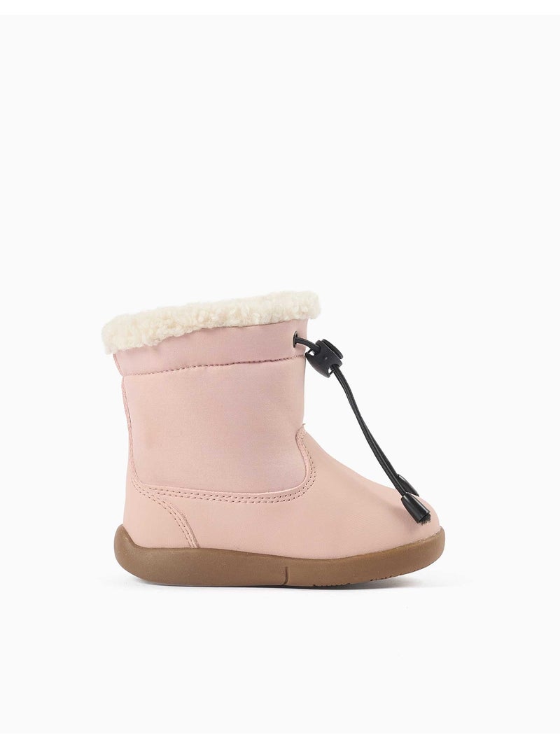 Botas barefoot con forro de sherpa Rosa - Kiabi