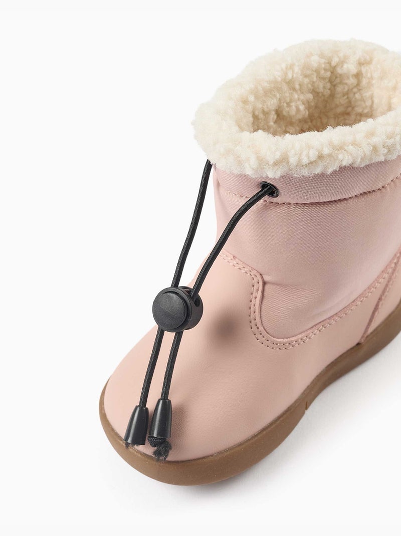Botas barefoot con forro de sherpa Rosa - Kiabi