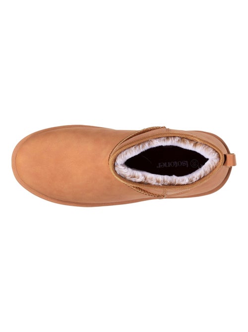 Botas cálido, ligero, cómodo y moderno, con efecto nobuk  Isotoner - Kiabi