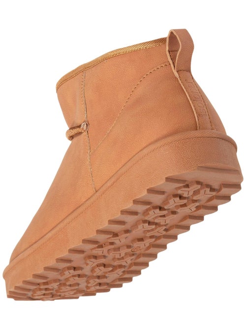 Botas cálido, ligero, cómodo y moderno, con efecto nobuk  Isotoner - Kiabi