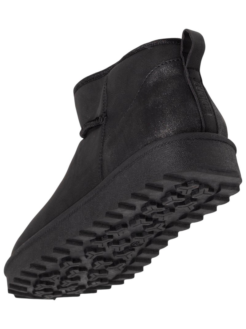 Botas cálido, ligero, cómodo y moderno, con efecto nobuk  Isotoner Negro - Kiabi