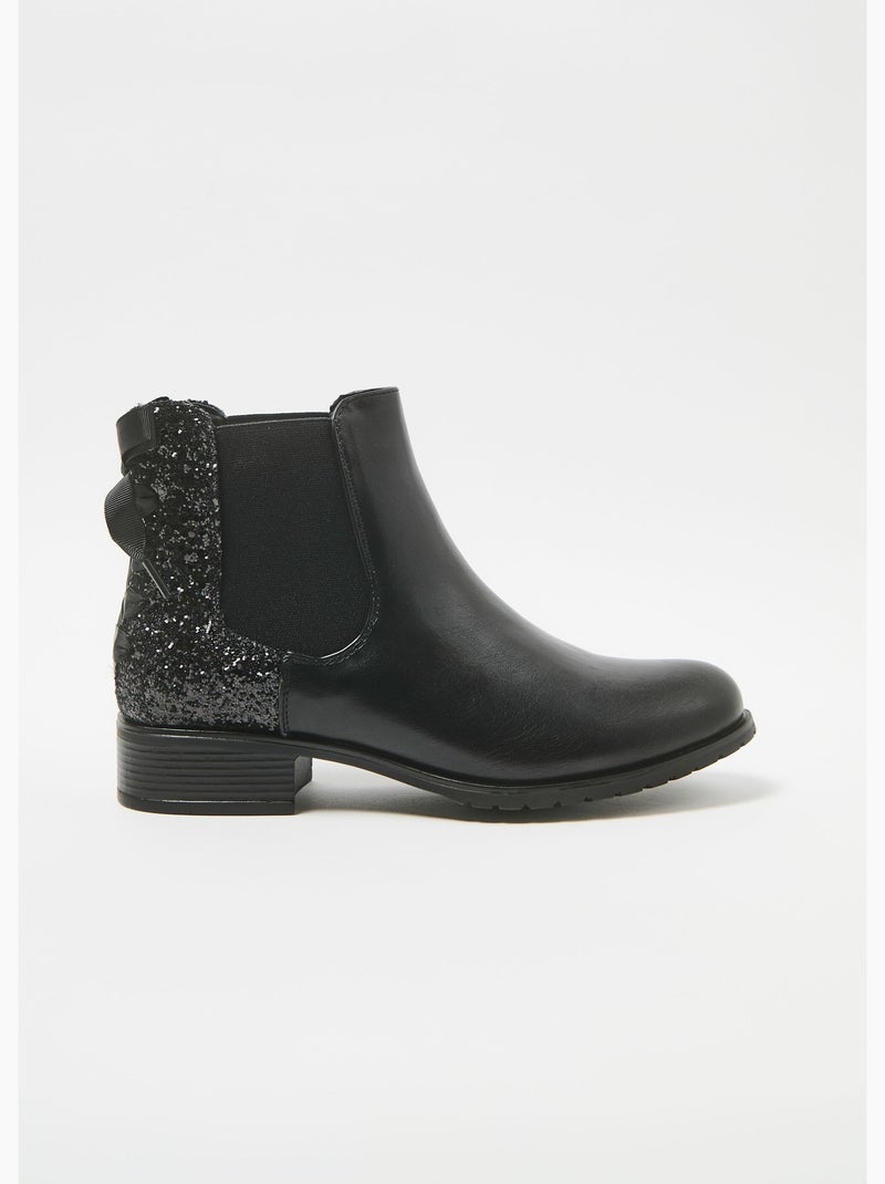 Botas Chelsea con tacones elegantes y lazo - AFIBEL N/D - Kiabi