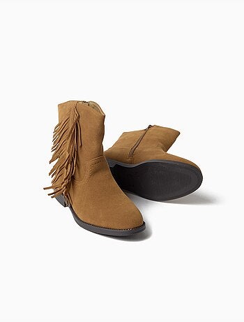 Botas con flecos, mo fashion