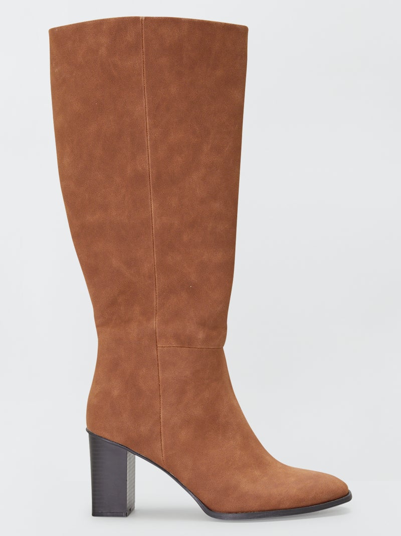 Botas con plataforma MARRON - Kiabi