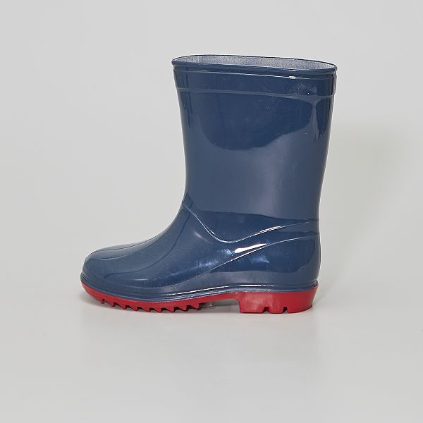 Botas de agua Niño 3-12 años - azul navy - Kiabi - 14,00€