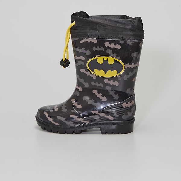 Botas de agua 'Batman' Niño 3-12 años - NEGRO - Kiabi - 17,00€