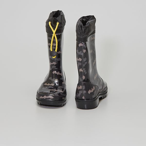 Botas de agua 'Batman' Niño 3-12 años - NEGRO - Kiabi - 17,00€