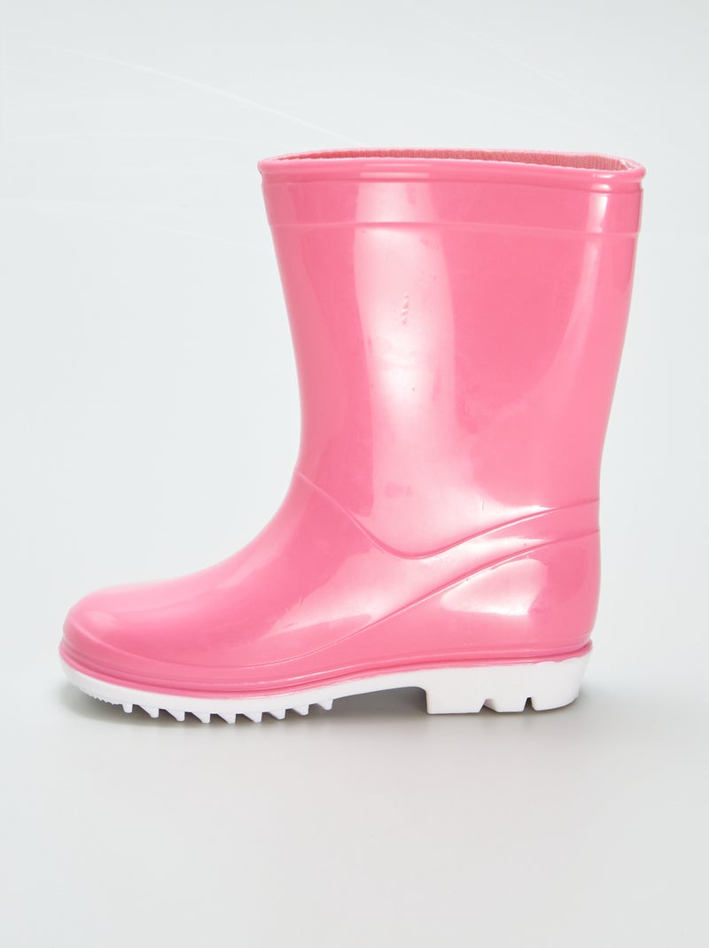Botas de agua coloridas ROSA - Kiabi