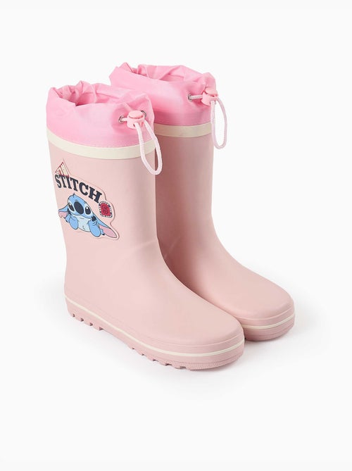 Botas de agua con estampado de Stitch y cierre de cordón - Kiabi Botas de agua con estampado de Stitch y cierre de cordón - Kiabi