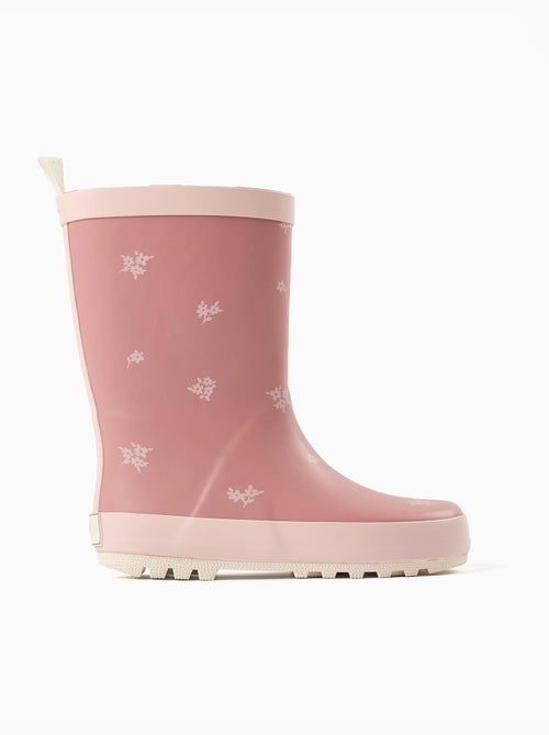 Botas de agua con estampado floral - Kiabi Botas de agua con estampado floral - Kiabi