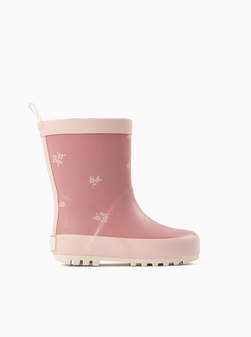 Botas de agua con estampado floral - Kiabi Botas de agua con estampado floral - Kiabi