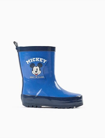 Botas de agua con estampados de Mickey