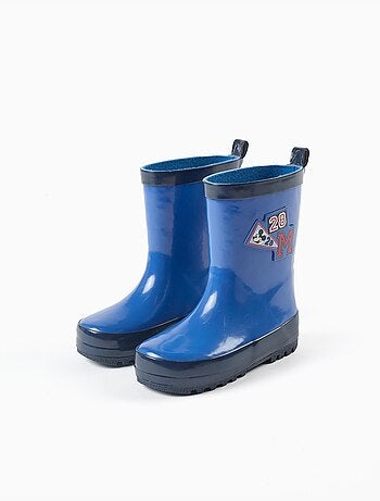 Botas de agua con estampados de Mickey