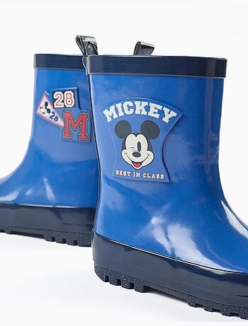 Botas de agua con estampados de Mickey