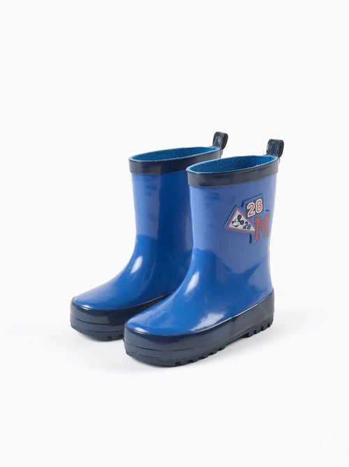 Botas de agua con estampados de Mickey - Kiabi Botas de agua con estampados de Mickey - Kiabi