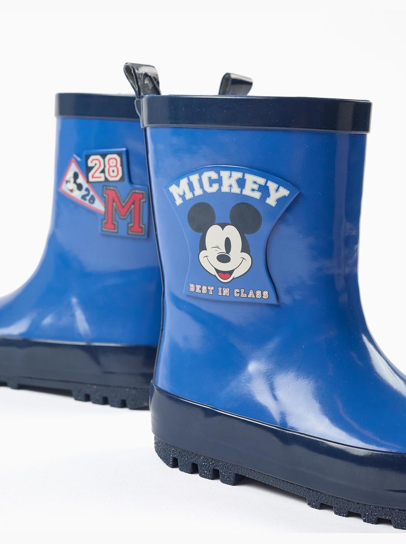Botas de agua con estampados de Mickey Azul Azul - Kiabi