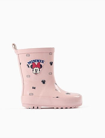Botas de agua con estampados de minnie
