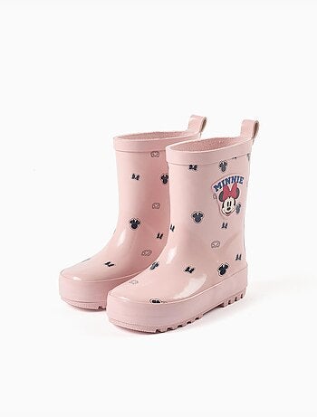 Botas de agua con estampados de minnie