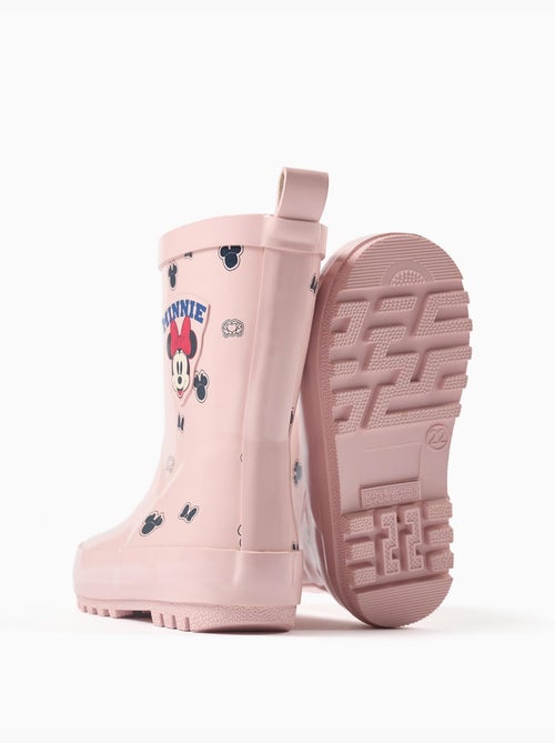 Botas de agua con estampados de Minnie - Kiabi Botas de agua con estampados de Minnie - Kiabi