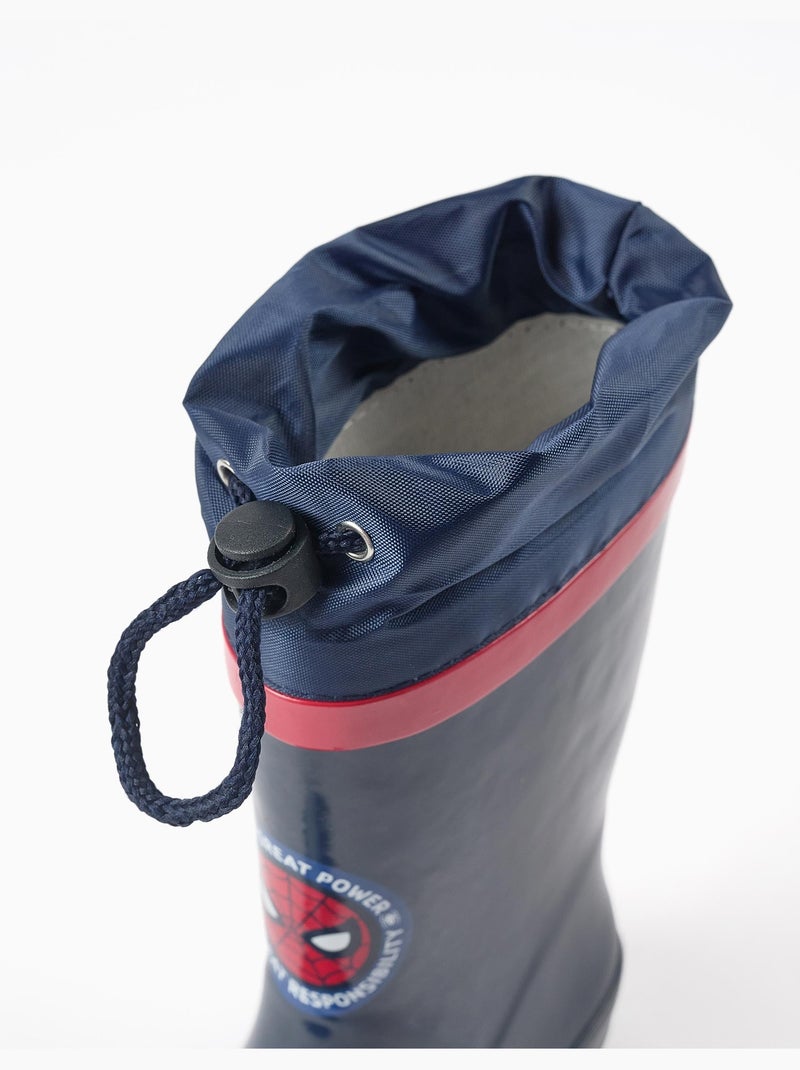 Botas de agua con estampados de spider-man Azul oscuro - Kiabi