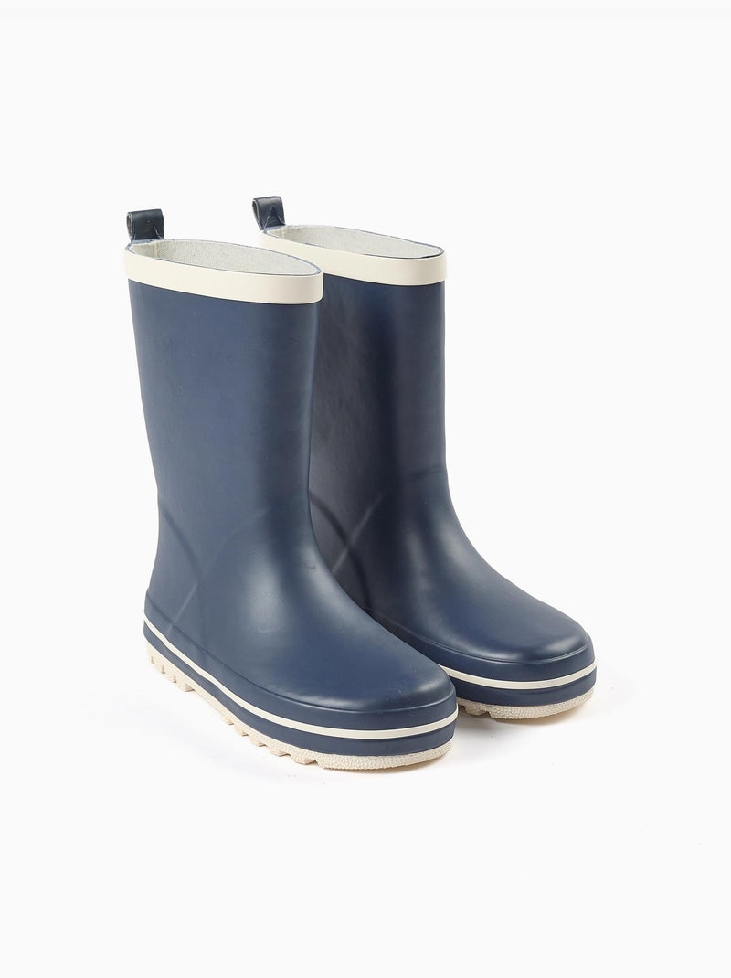 Botas de agua con suela antideslizante Azul Azul - Kiabi