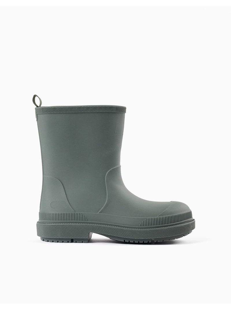 Botas de agua con suela antideslizante Verde - Kiabi