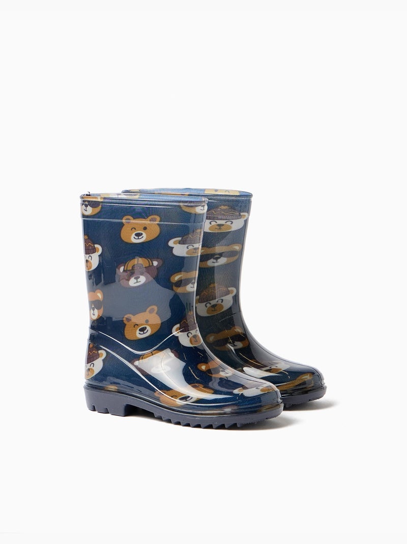 Botas de agua de osos, mo fashion Multicolor - Kiabi