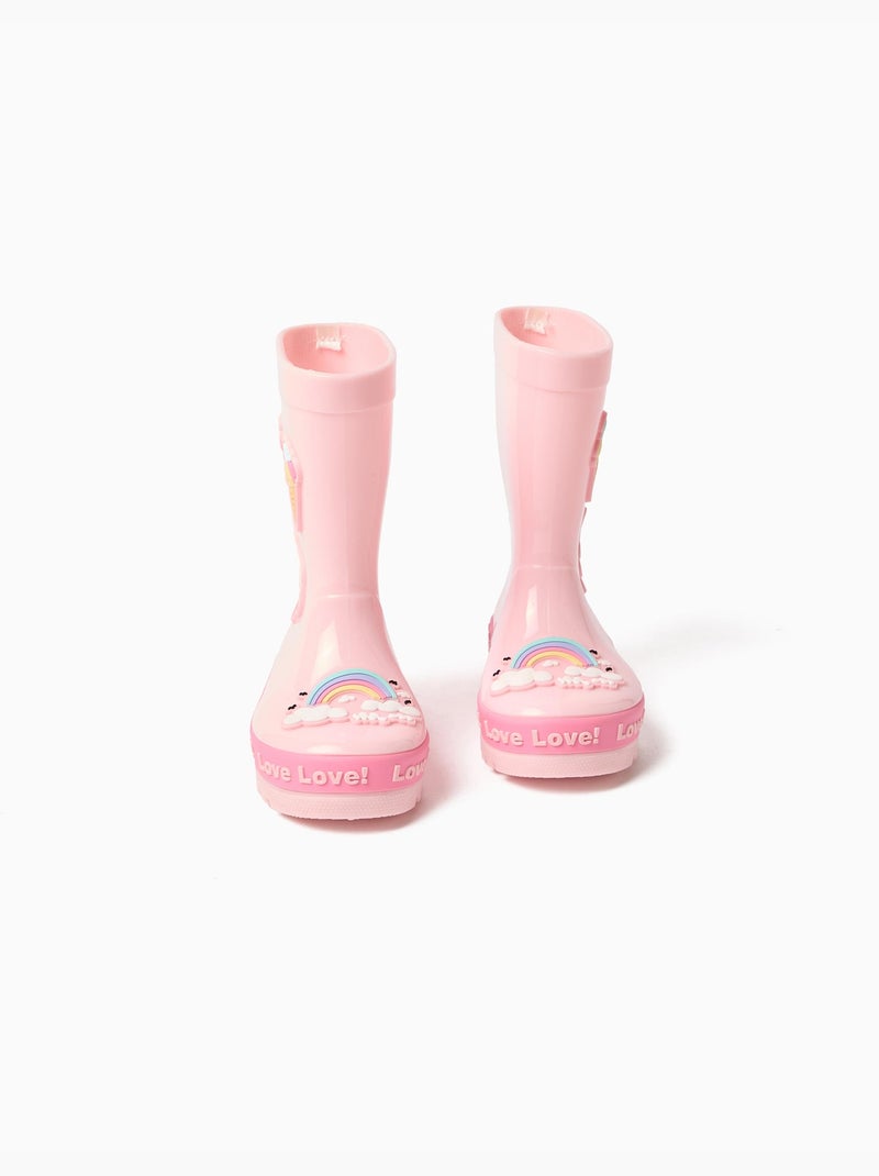 Botas de agua de unicornio, mo fashion Rosa - Kiabi