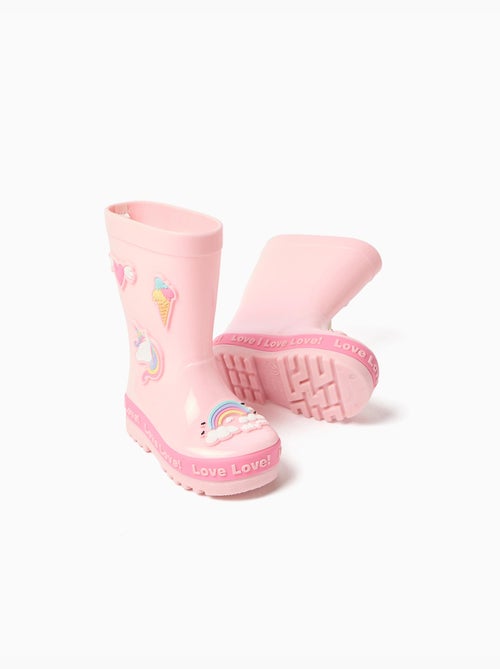 Botas de agua de unicornio, mo fashion - Kiabi Botas de agua de unicornio, mo fashion - Kiabi