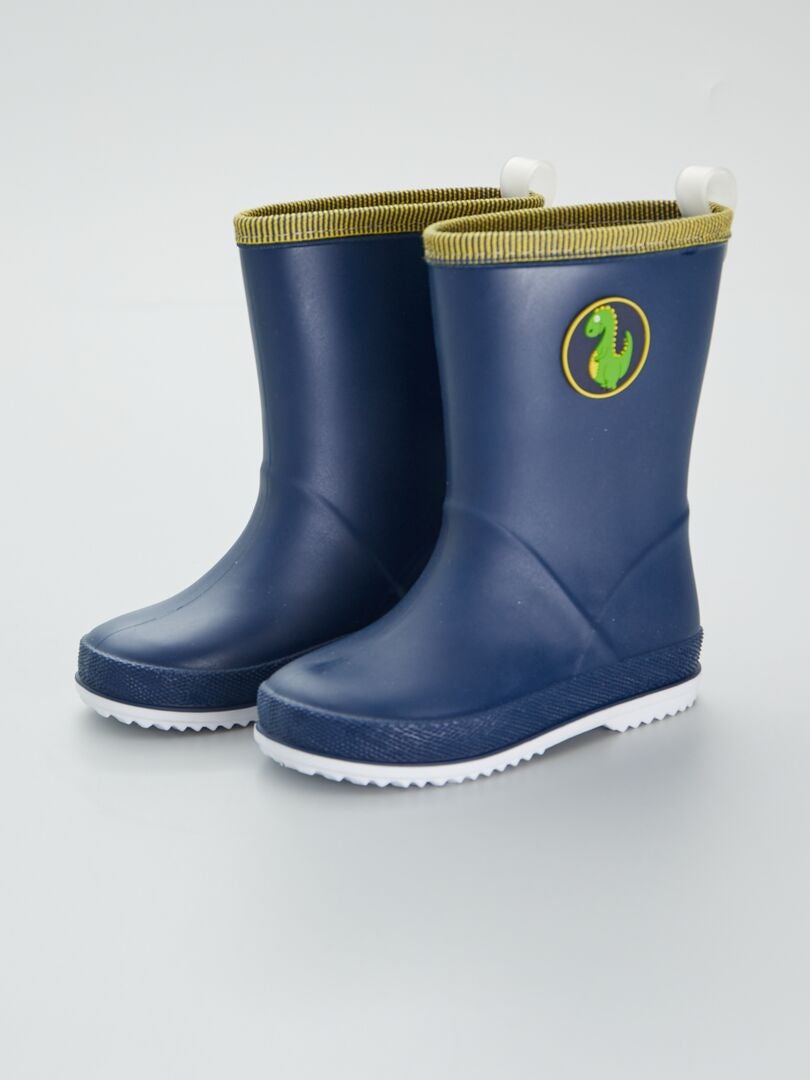Botas de agua 'dinosaurio' AZUL - Kiabi