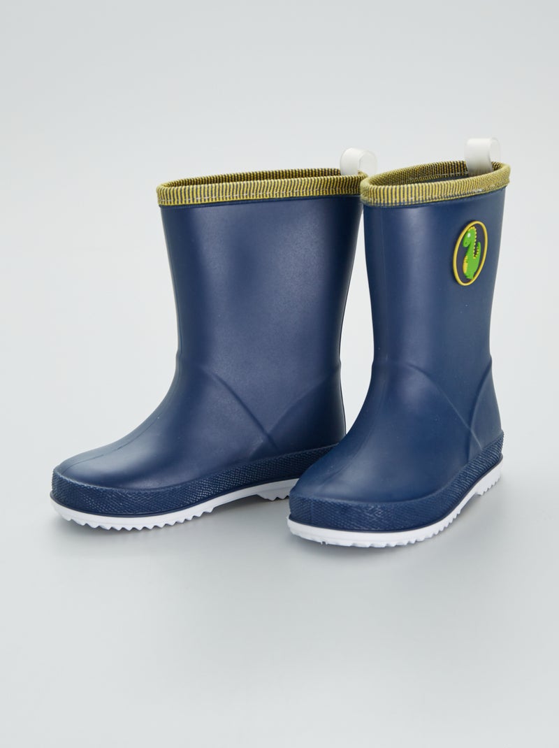 Botas de agua 'dinosaurio' AZUL - Kiabi