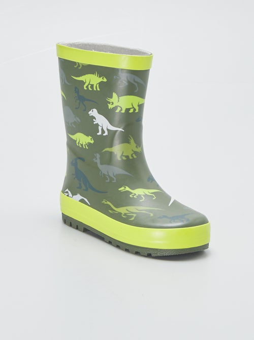 Botas de agua 'dinosaurios' - Kiabi