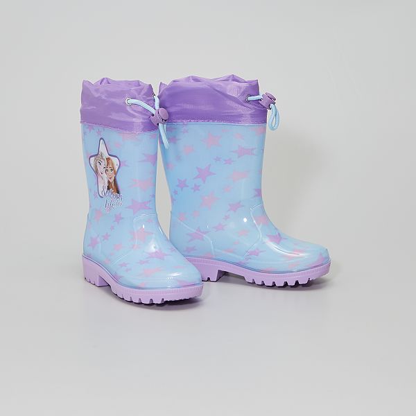 Botas de agua 'Frozen' bebé niña - azul - Kiabi - 17,00€