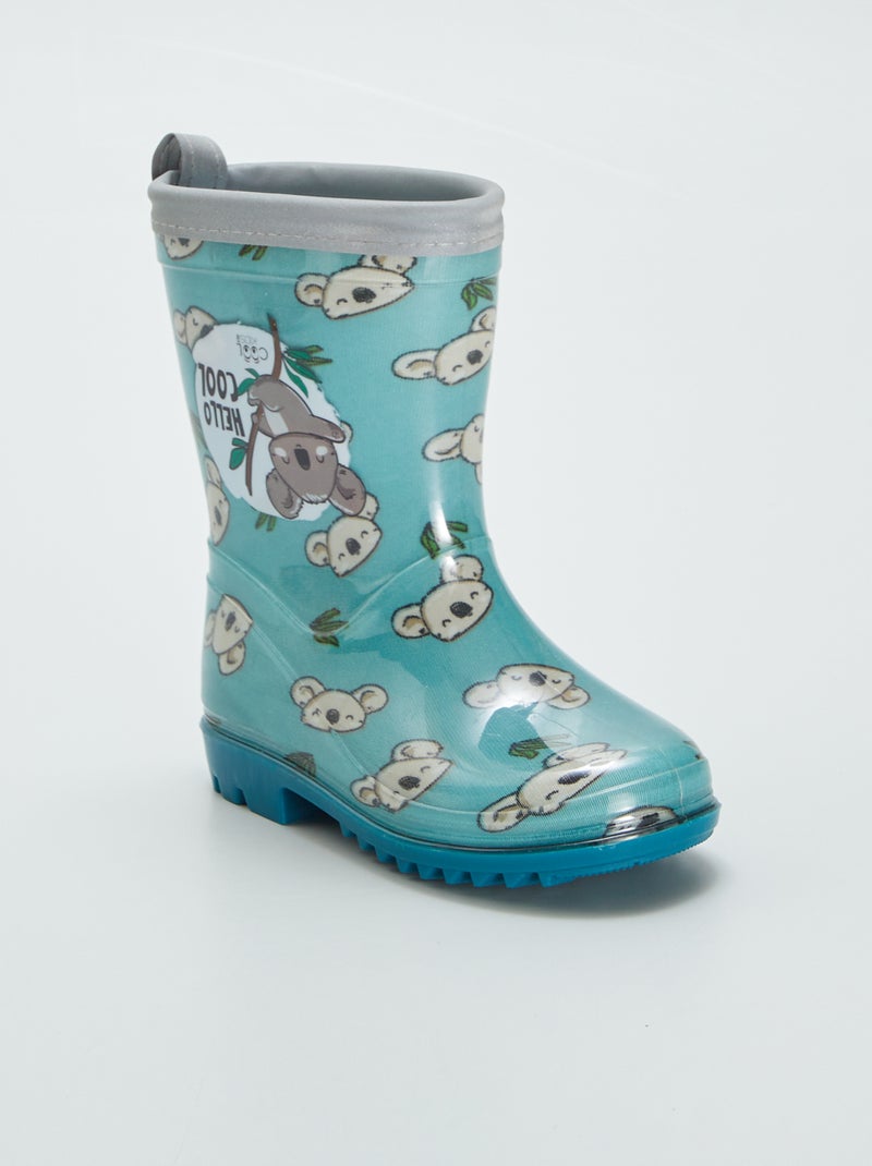 Botas de agua 'Koala' VERDE - Kiabi
