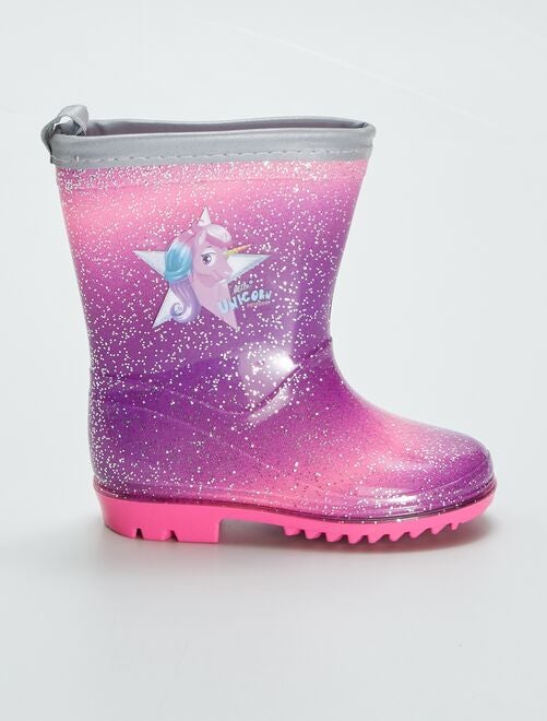 Botas de agua 'Little Unicorn' - Kiabi