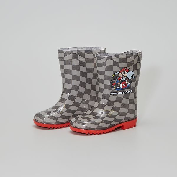 Botas de agua 'Mario Kart' Niño 3-12 años - NEGRO - Kiabi - 15,00€