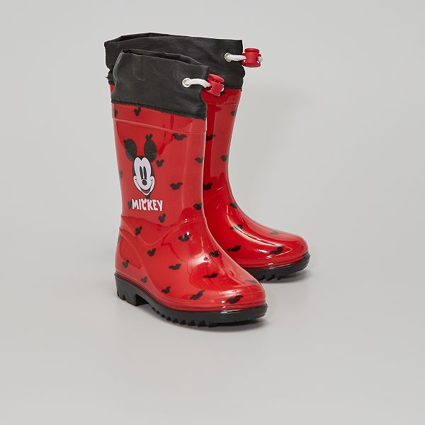 Botas de agua 'Mickey' Zapatos - rojo - Kiabi - 15,00€