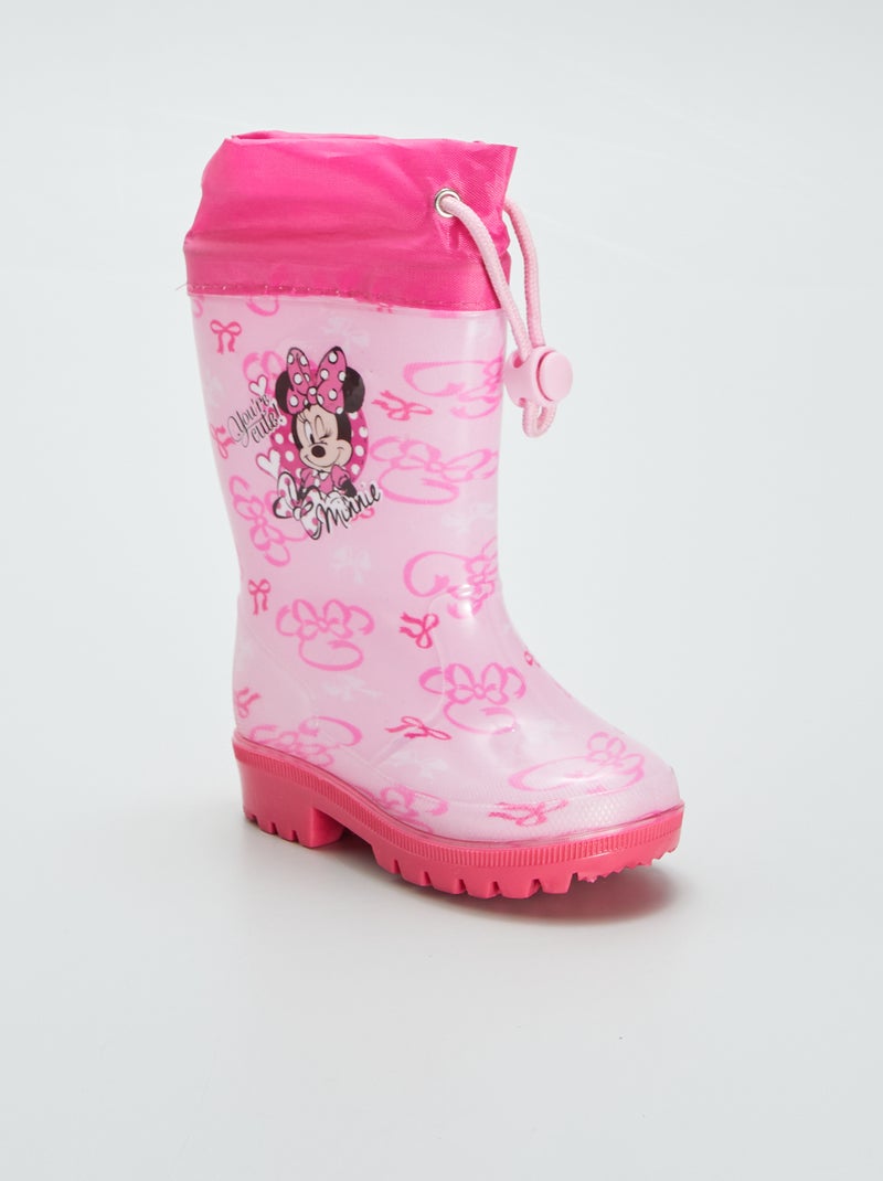 Botas de agua 'Minnie' 'Disney' ROSA - Kiabi