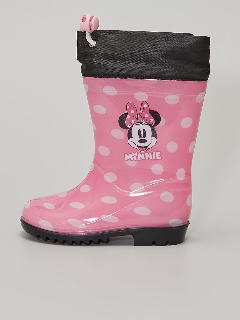 Botas de 'Minnie' - rosa - Kiabi - 15.00€