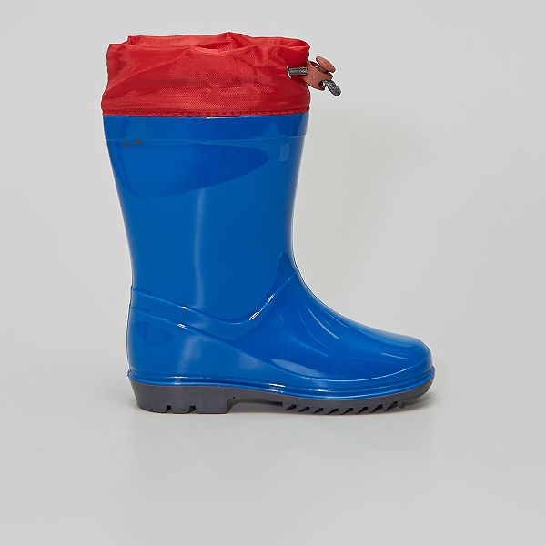Botas de agua 'Spider-Man' Niño 3-12 años - azul - Kiabi - 15,00€