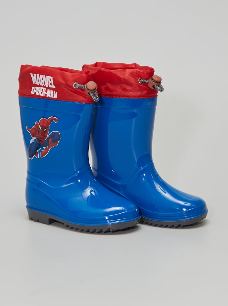 Botas de agua 'Spider-Man' azul - Kiabi