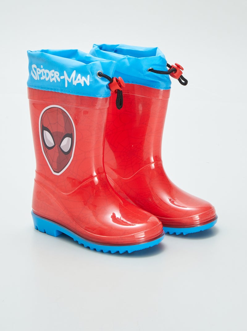 Botas de agua 'Spider-Man' 'Marvel' ROJO - Kiabi