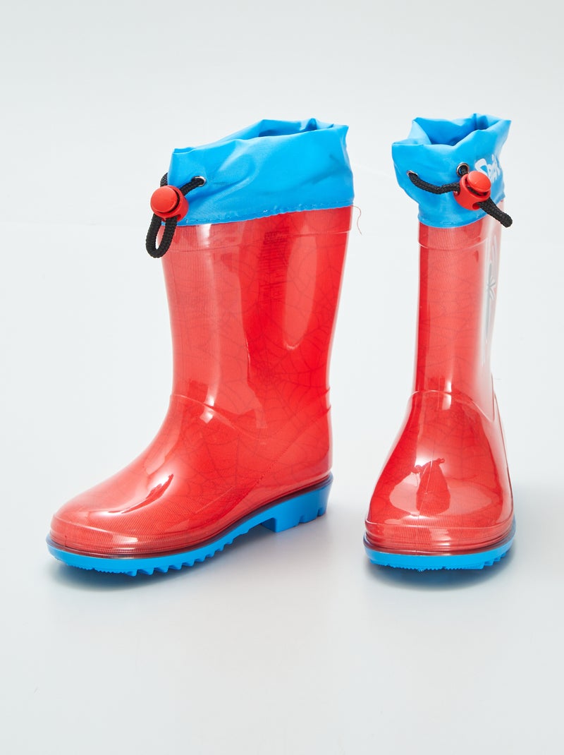 Botas de agua 'Spider-Man' 'Marvel' ROJO - Kiabi