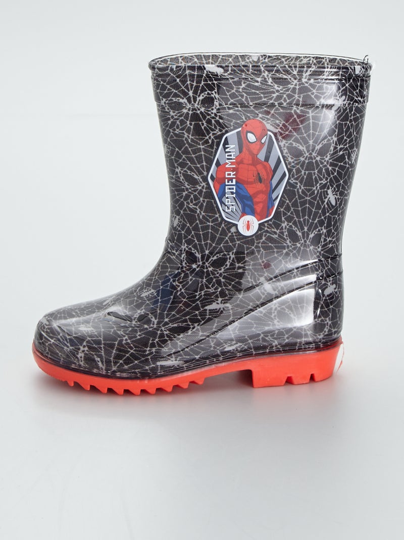 Botas de agua 'Spider-Man' NEGRO - Kiabi