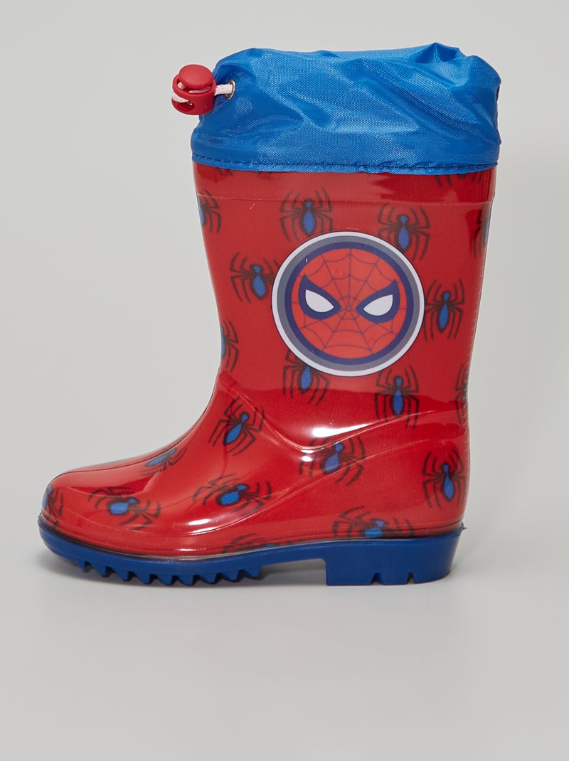 Botas de agua 'Spider-Man' rojo - Kiabi