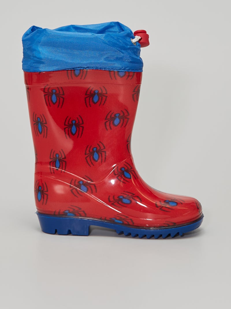 Zapatillas Botas De Agua Marvel Botas De Agua 'Spider-Man' Rojo Kiabi