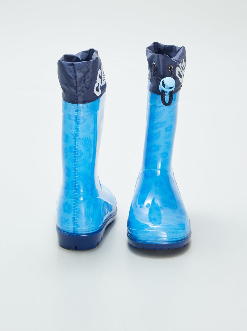 Botas de agua 'Stitch' 'Disney' azul - Kiabi