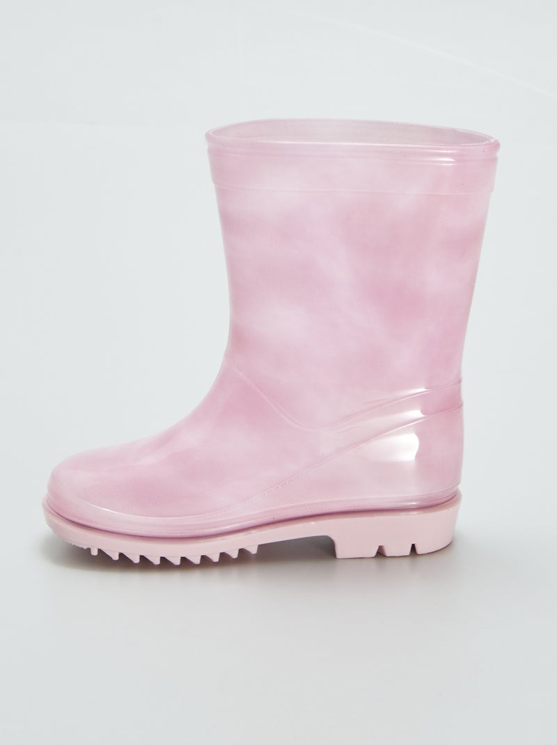 Botas de agua 'Stitch' ROSA - Kiabi